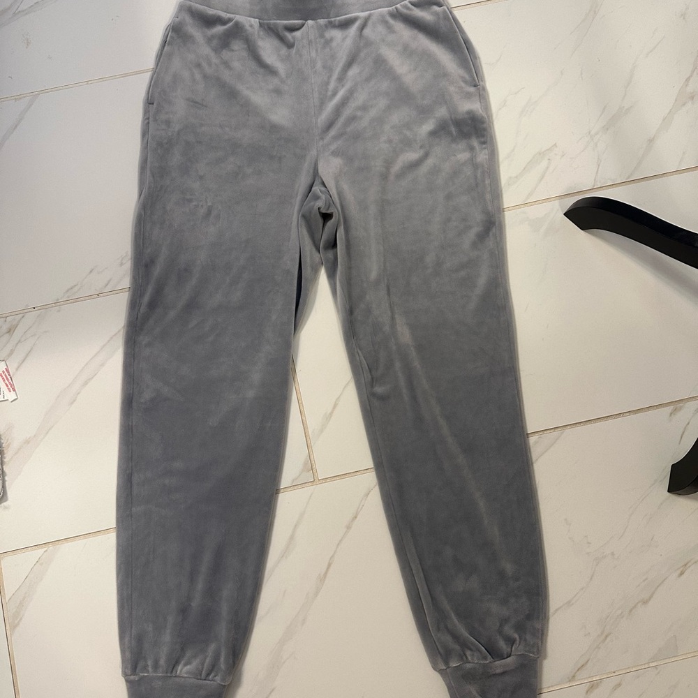 Express Gray Track Pants